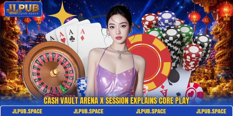 Cash Vault Arena X session explains core play Cash Vault Arena X session explains core play