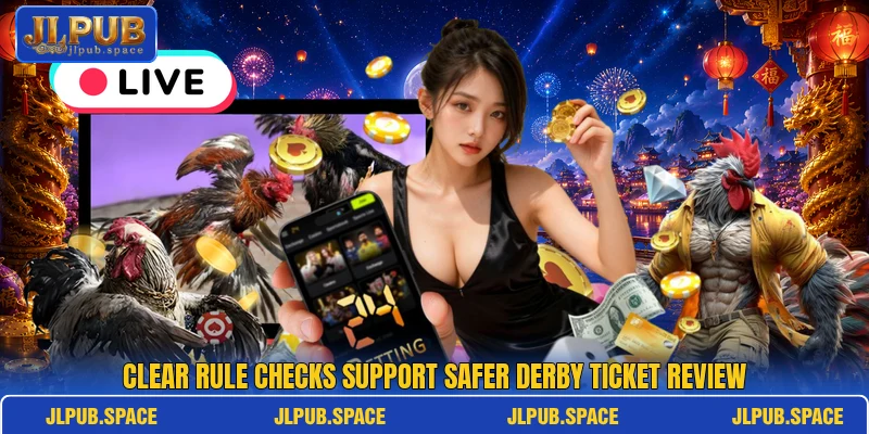 Clear rule checks support safer derby ticket review