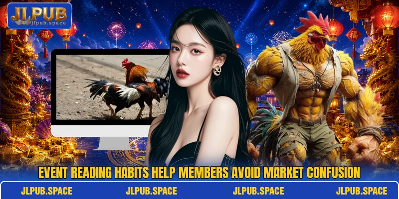 Event reading habits help members avoid market confusion Event reading habits help members avoid market confusion