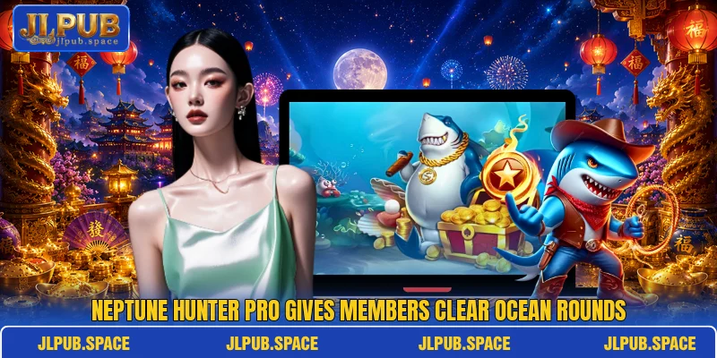 Neptune Hunter Pro gives members clear ocean rounds