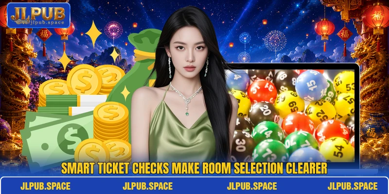 Smart ticket checks make room selection clearer